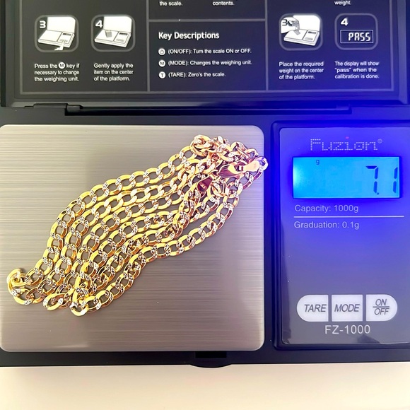 20” BNWOT 10k yellow gold chain - Picture 1 of 3